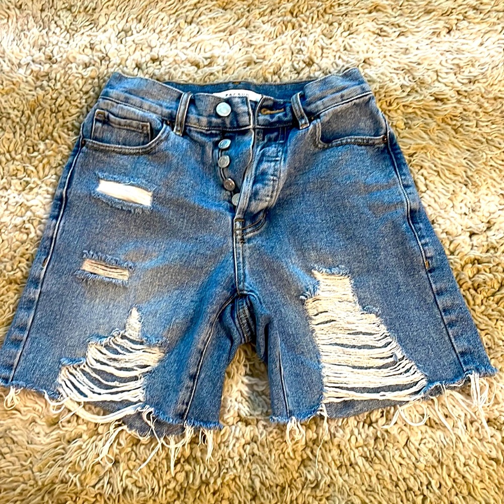 Pacsun highrise boy jean shorts 23